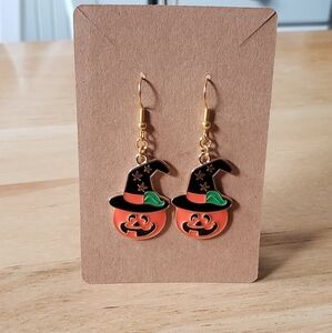PUMPKIN HALLOWEEN EARRINGS